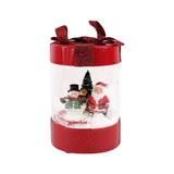 Light and musical Gift Box breath-snow H.20cm