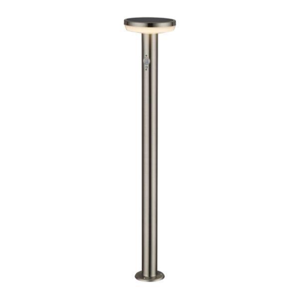 Borne LED Solaire 80cm 4.4W IP44 avec détecteur de présence - Silumen