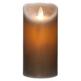 LED Flame Flame candle with batteries 445g gray