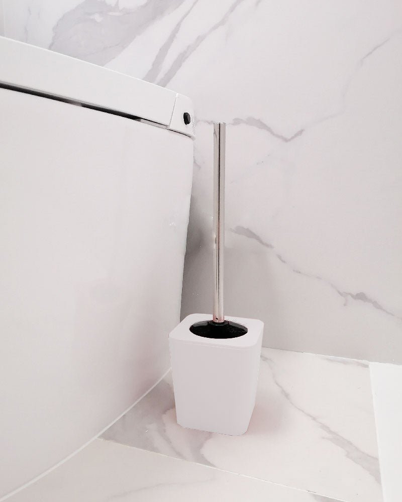 Brosse WC en PVC - Couleur Uni - Silumen