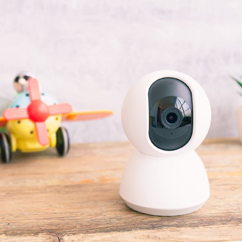 Caméra de Surveillance Intérieure Connectée Wi-Fi Ronde 360° 1080p - Silumen