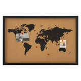 Mapa del mundo mural en Liege et Bois 58x38cm