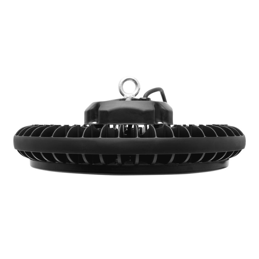 Cloche UFO LED Industrielle 200W 120° IP44 NOIR - Silumen