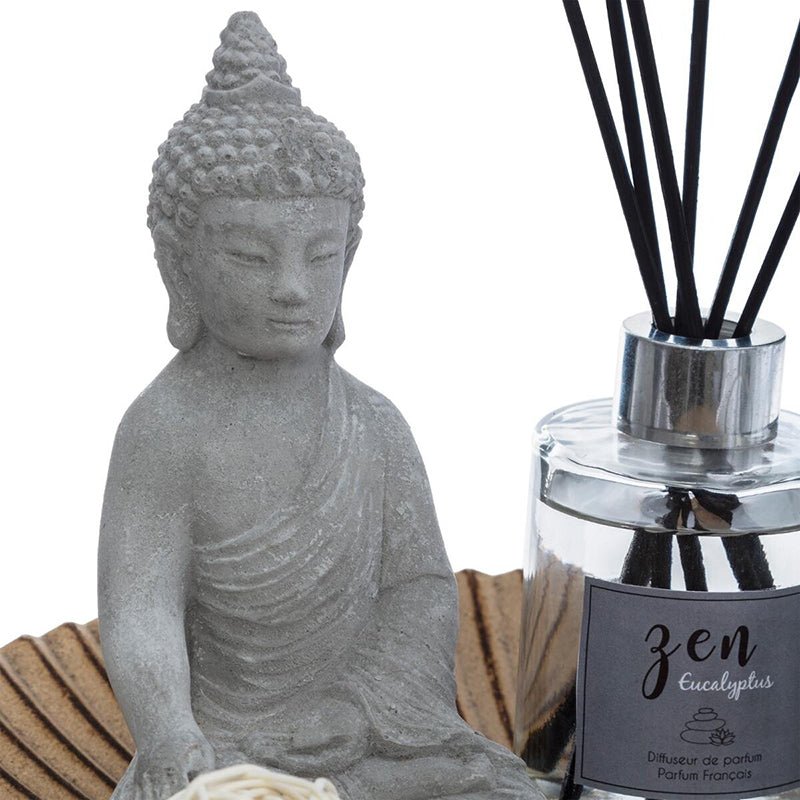 Coffret Senteur Bouddha Eucalyptus, 4 pcs - Silumen