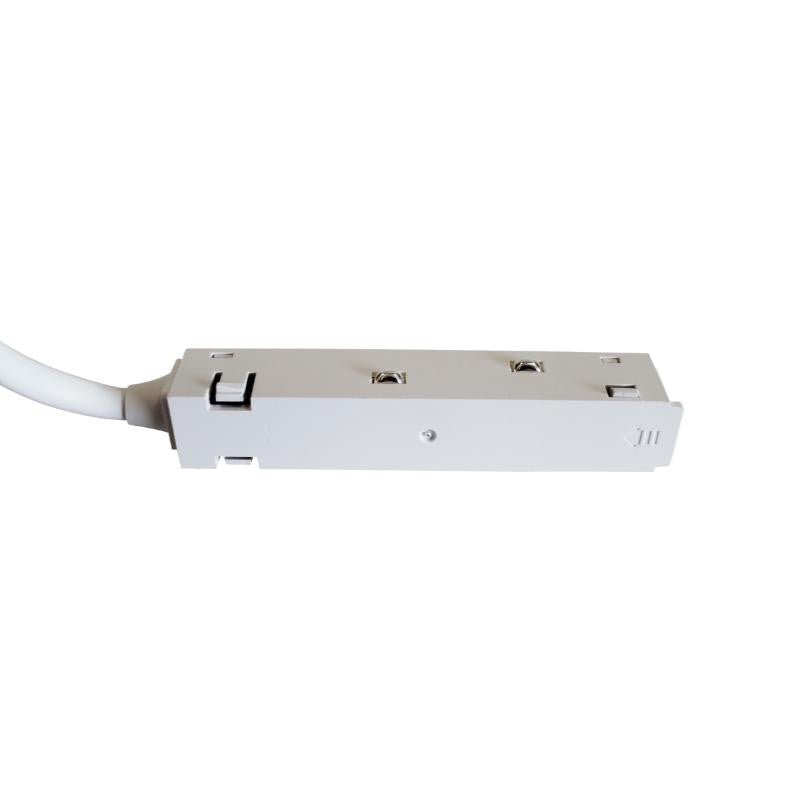 Connecteur Linéaire pour Rail Magnétique 48V 4 fils - Silumen