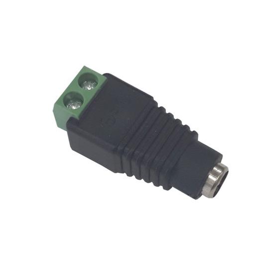 Connecteur Plug DC IP65 Femelle - Silumen