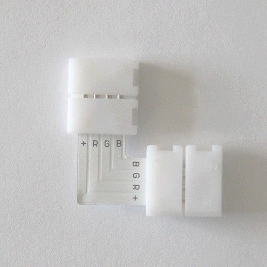 Connecteur pour Bandeau LED RGB 12V en L - Silumen