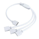 RGB LED Ribbon Connector 3 saídas femininas