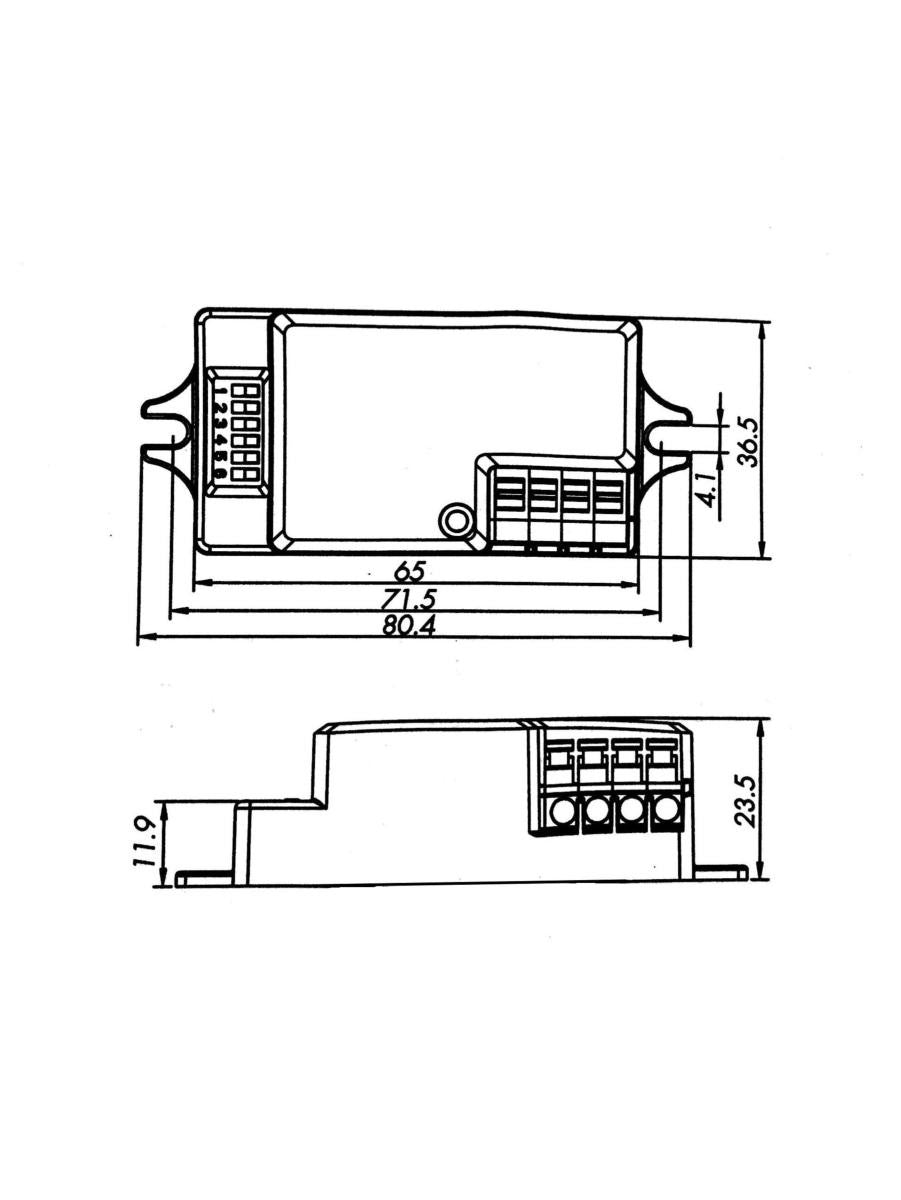 Détecteur de Mouvement 10m x 6m 150° 220V - Silumen
