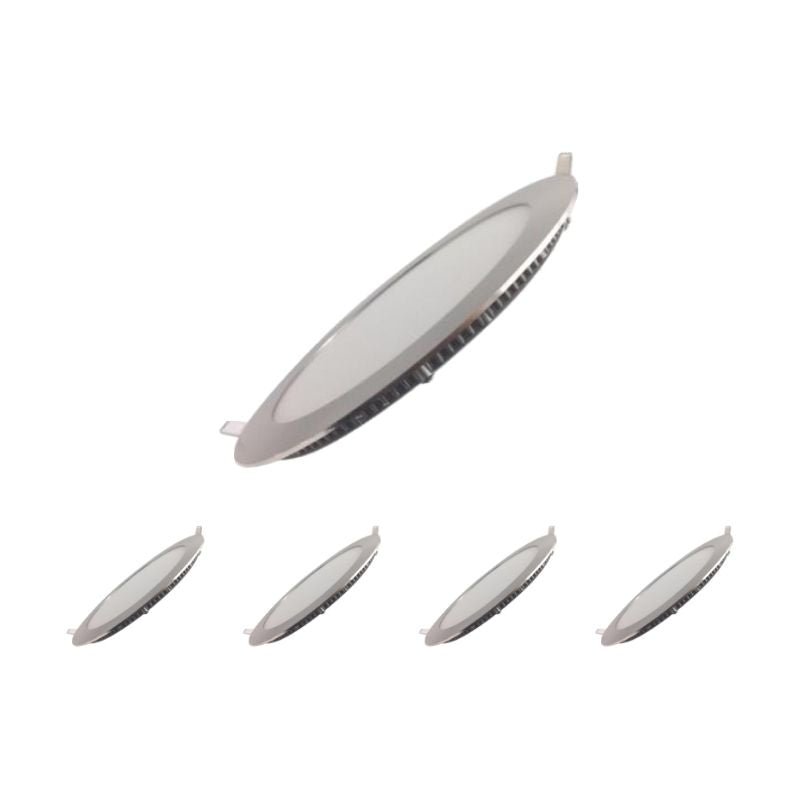 Downlight Dalle LED 12W Extra Plate Ronde - Silumen