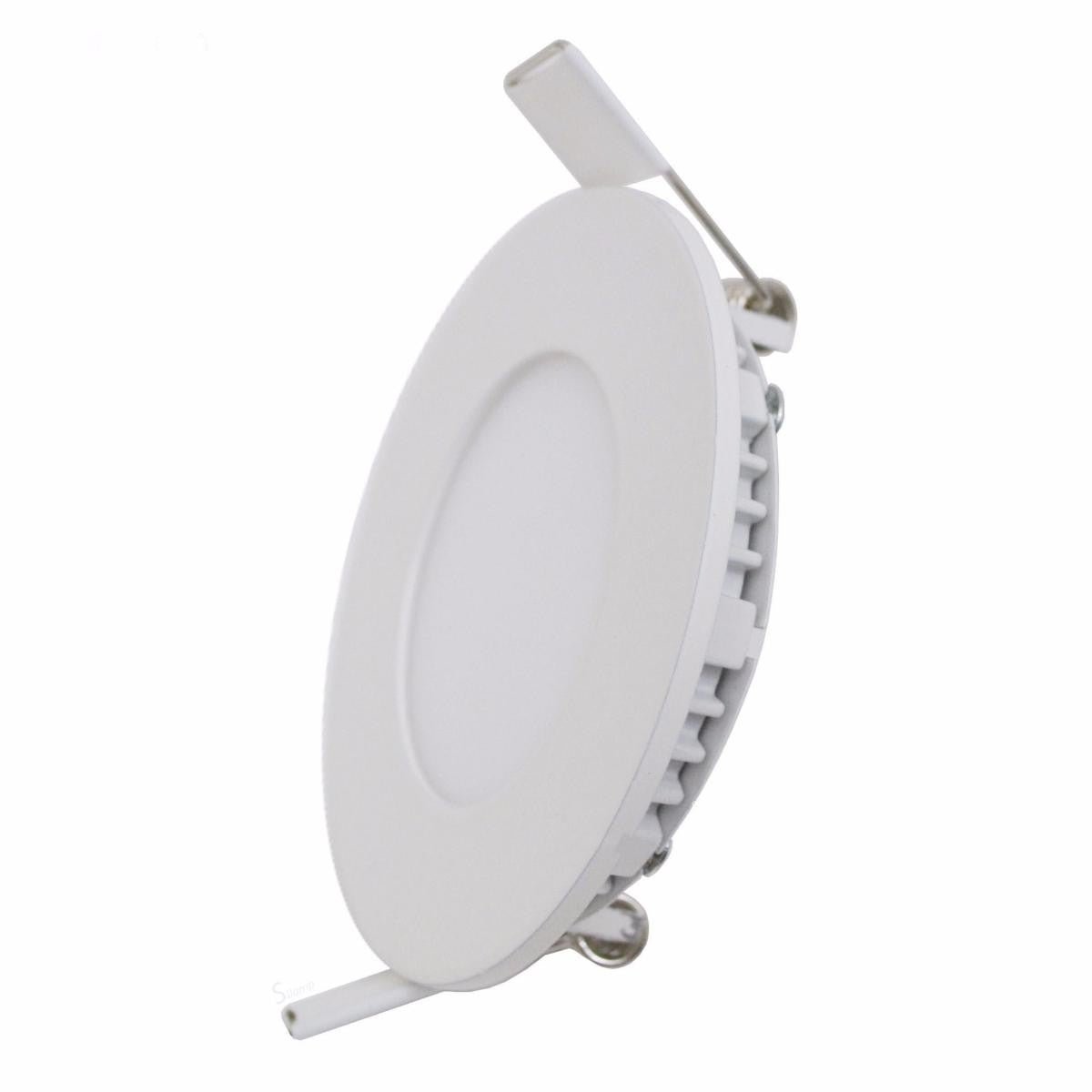 Downlight Dalle LED 12W Extra Plate Ronde - Silumen