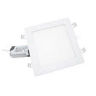 Downlight Dalle LED 24W Extra Plate Carrée BLANC - Blanc Chaud 2300K - 3500K
