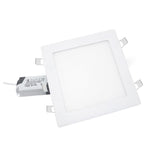 Downlight Dalle LED 24W extra plat vierkant wit