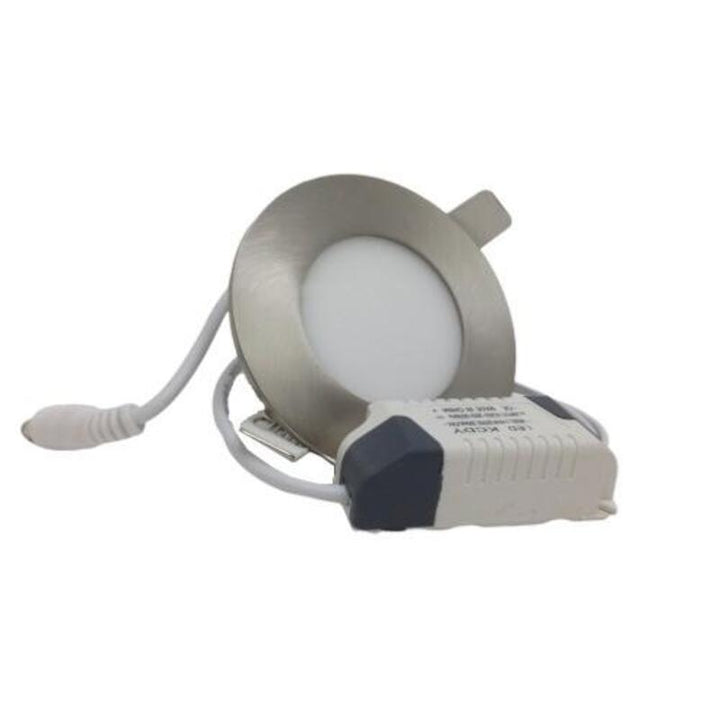 Downlight Dalle LED 3W Extra Plate Ronde - Silumen