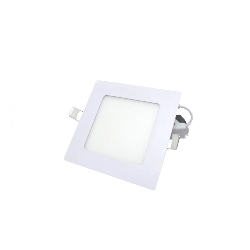 Downlight Dalle LED 6W Extra Plate Carrée BLANC - Silumen