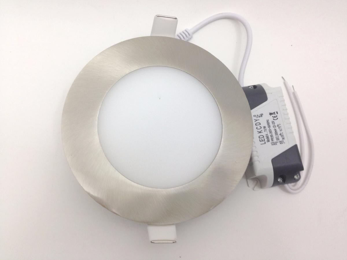 Downlight Dalle LED 6W Extra Plate Ronde - Silumen