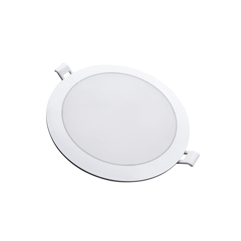 Downlight Dalle LED Extra Plate Ronde BLANC 18W Ø170mm - Silumen