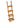 Etagère Echelle Bambou 4 Niveaux 38x33x146 cm - Silumen