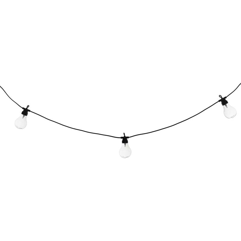 Guirlande Guinguette Solaire 10 Ampoules 5m - Silumen