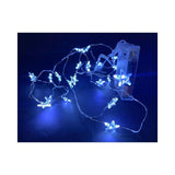 2M 20led IP20 battery LED garland - Transparent cable (batteries not included)