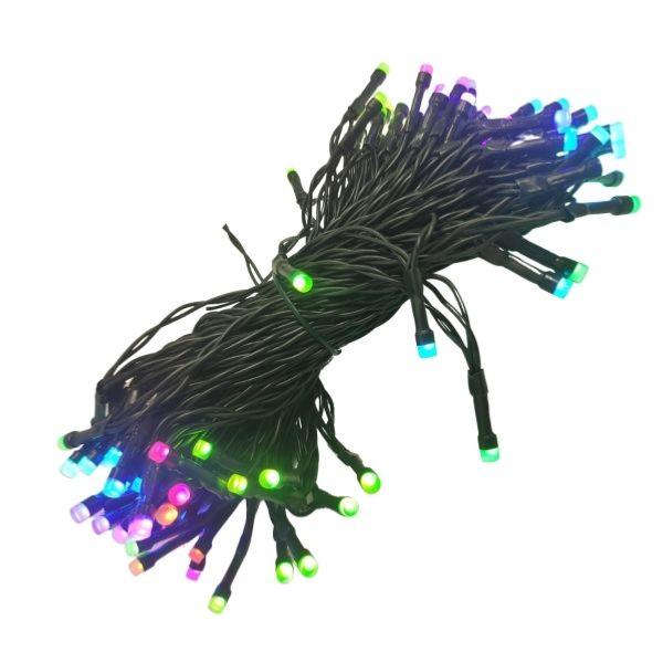 Guirlande LED Connectée Wifi RGB 20m IP44