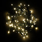 Guirlande pour Sapin de Noël 1M20 80LED IP44, 8 modes - BLANC CHAUD