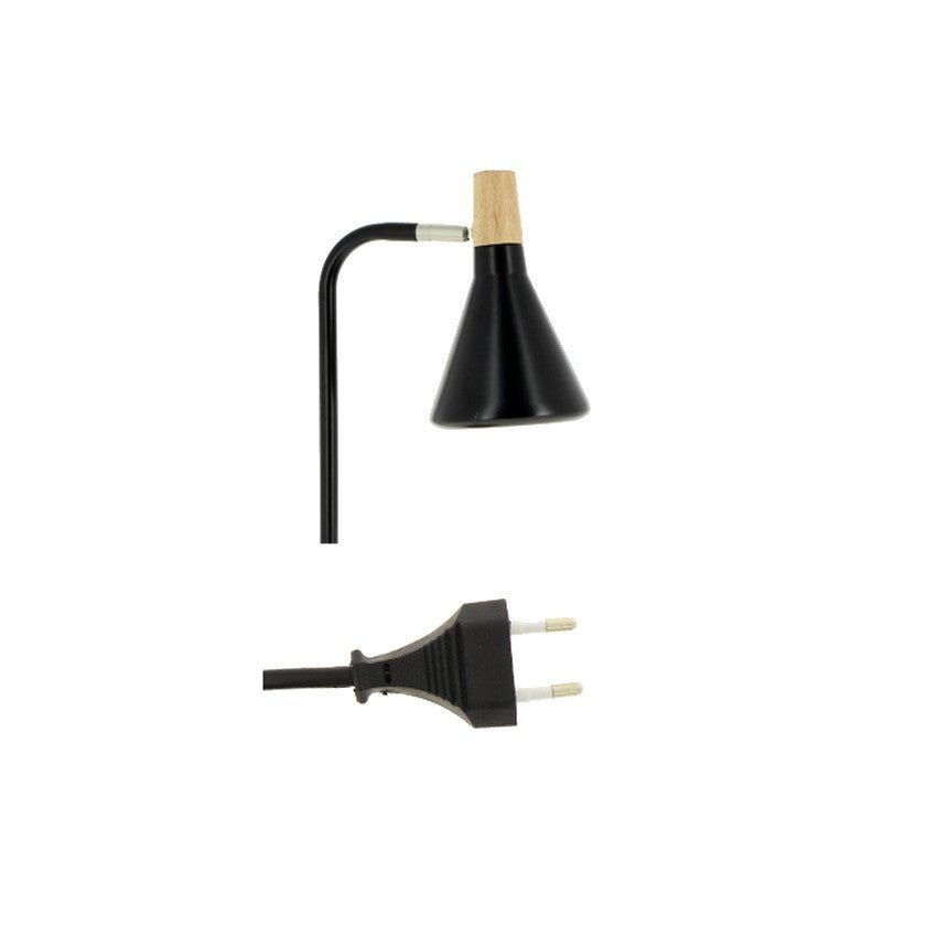 Lampe de Bureau pour Ampoule E14 H.49cm - Silumen