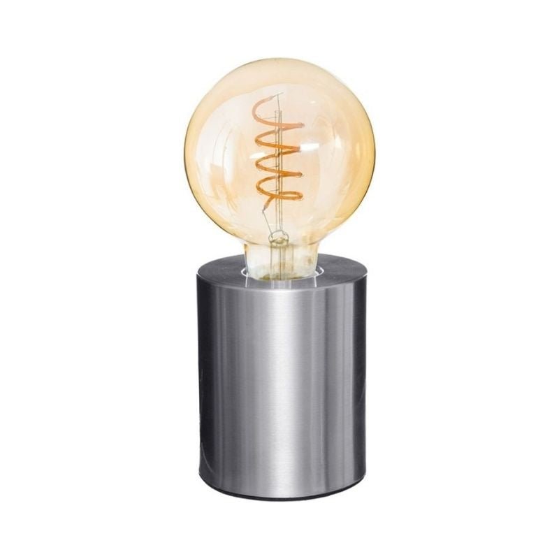 Lampe de Chevet Ampoule avec Socle en Métal - Silumen