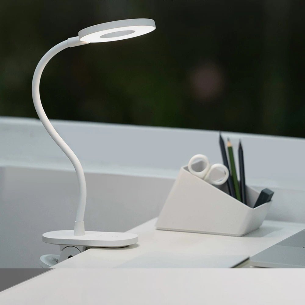 Lampe de Chevet Blanche à Pince Yeelight Rechargeable, Tactile Variable (+USB) - Silumen