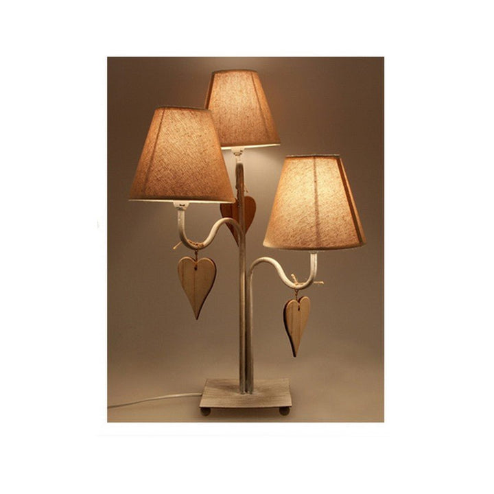 Lampe de Chevet Design 3 têtes pour ampoule - Silumen