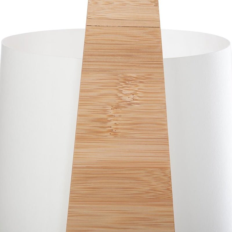 Lampe de Chevet en Bambou et en Papier 23cm - Silumen