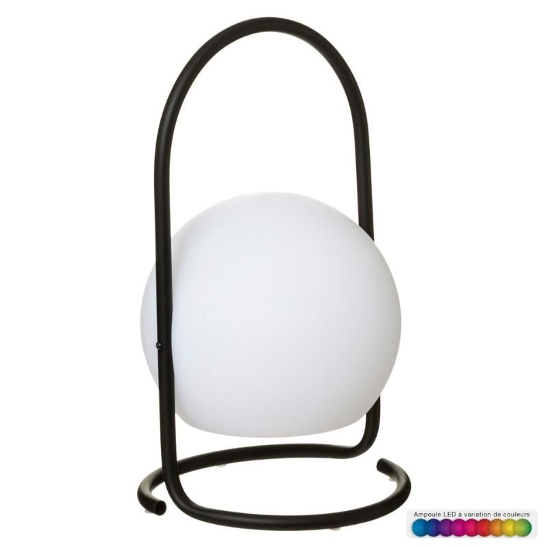 Lampe Extérieure Blanche USB RGBW Design 29cm - Silumen