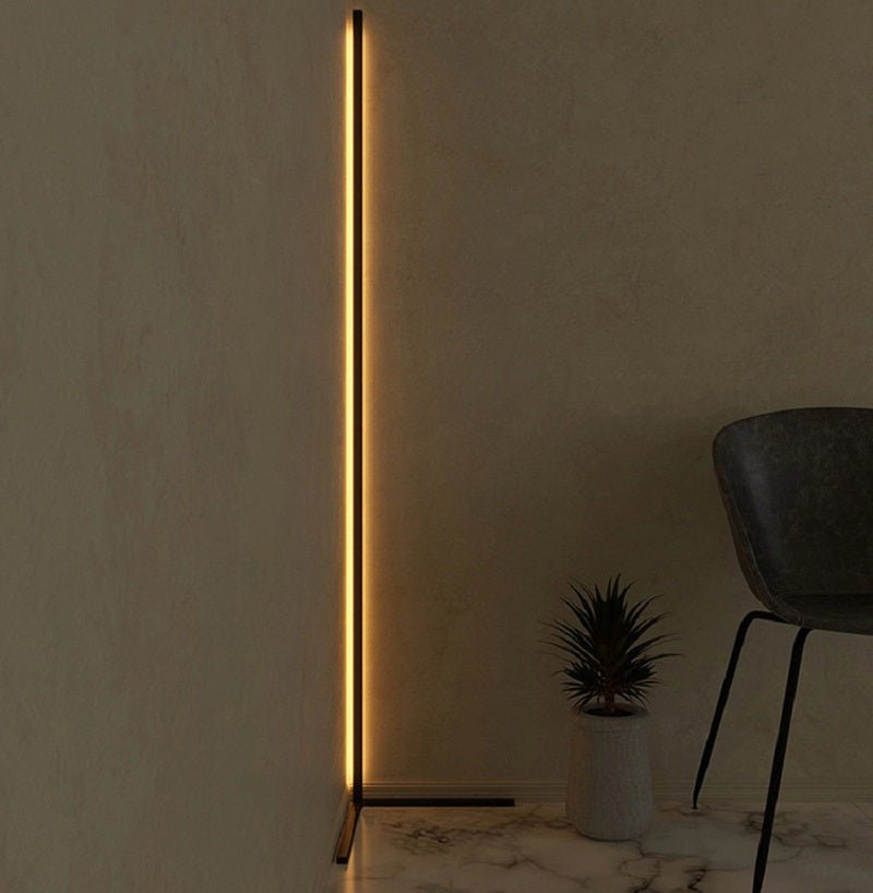 Lampe Néon sur Pied Design Connectée WIFI RGB 140cm avec Télécommande - Silumen