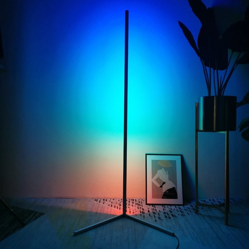 Lampe Néon sur Pied Design Connectée WIFI RGB 140cm avec