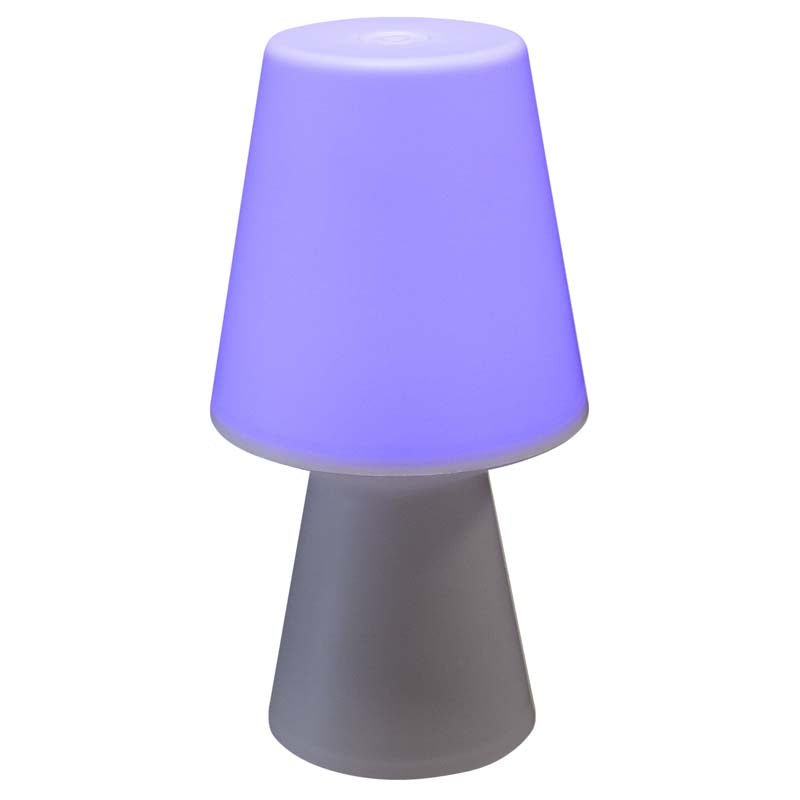 Lanterne extérieure LED Tactile RGB 23cm 4 couleurs - Silumen