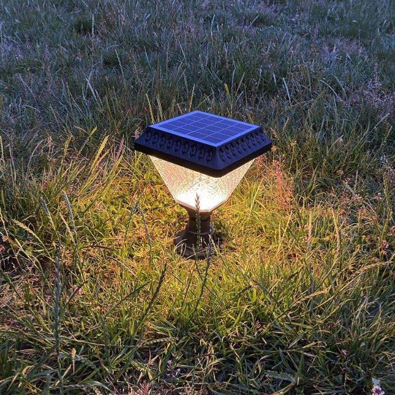 Lanterne Extérieure Solaire Crépusculaire IP65 2W - Silumen