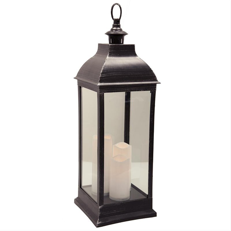 Lanterne LED Extérieure en Verre et Plastique avec Minuteur - Silumen