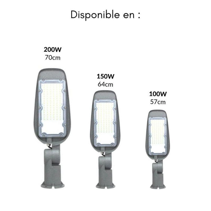 Luminaire LED Urbain 150W IP65 130° - Silumen