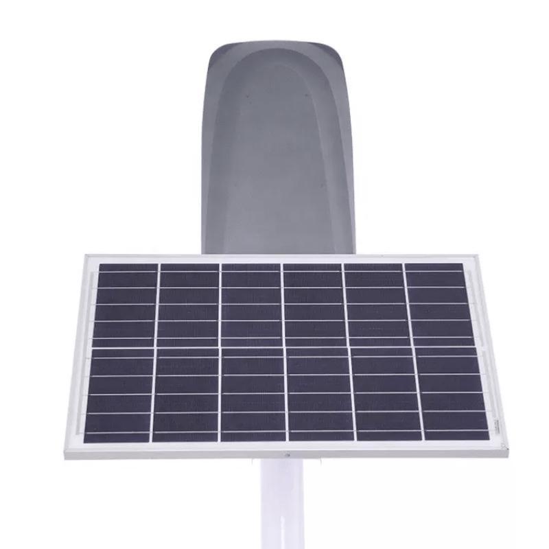 Luminaire LED urbain solaire 200W IP65 Dimmable (Barre métallique + télécommande incluses) - Silumen