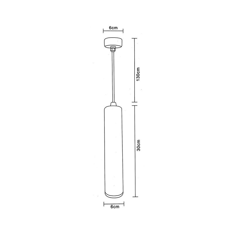 Luminaire Suspendu GU10 IP20 30cm - Silumen