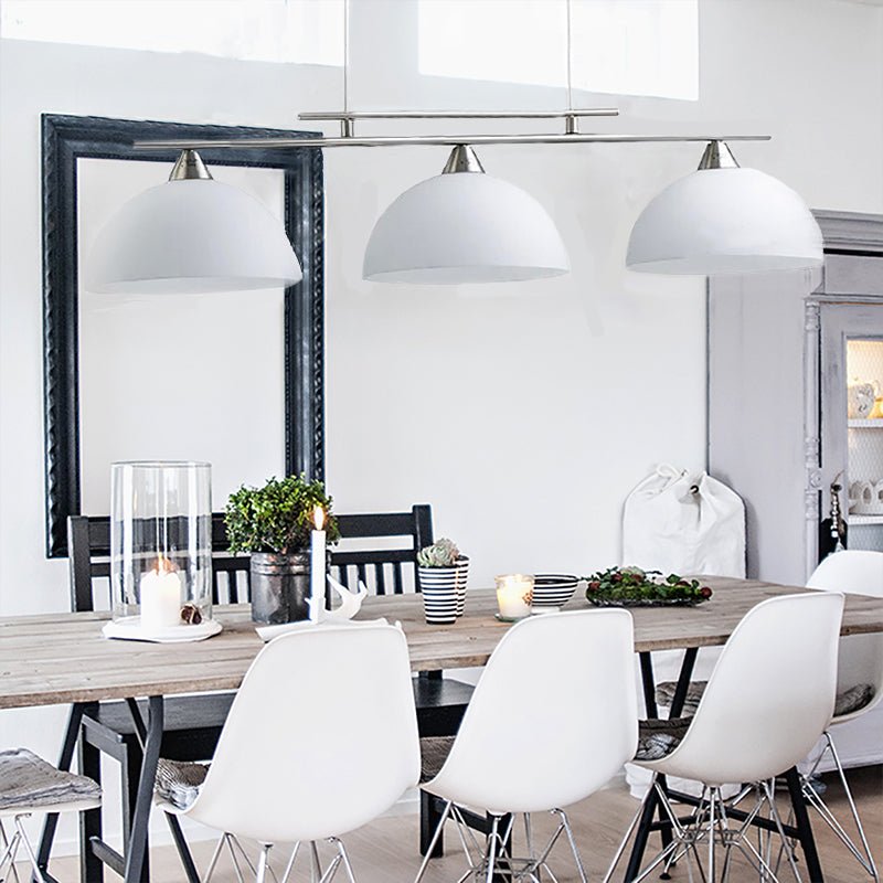 Lustre Contemporain 3 ampoules - Silumen