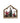Maison Père Noël en bois 26x24cm - Silumen