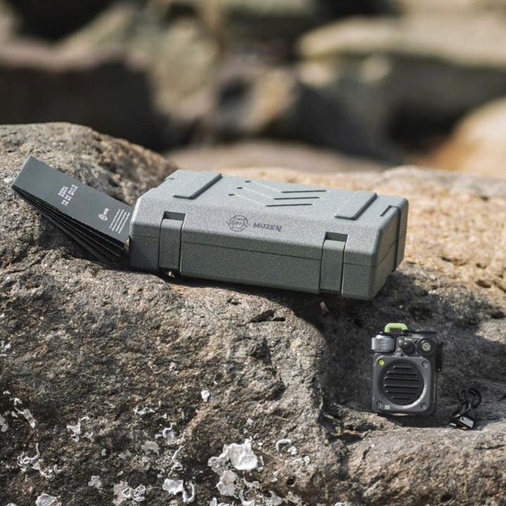 Mini Enceinte Muzen Bluetooth Portable Militaire - Silumen