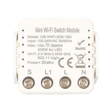 Mini módulo de interruptor WiFi 16A