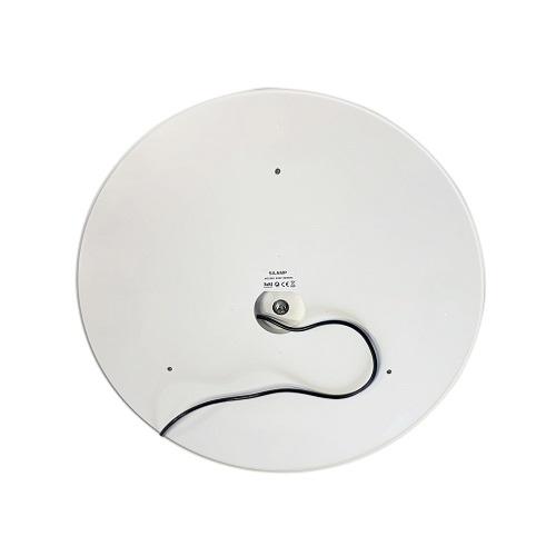 Miroir LED Rond 32W 80cm + Capteur Infrarouge ALU pour Salle de Bain - Silumen