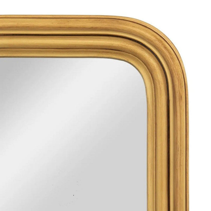 Miroir sur Pied Doré H160 cm - Silumen