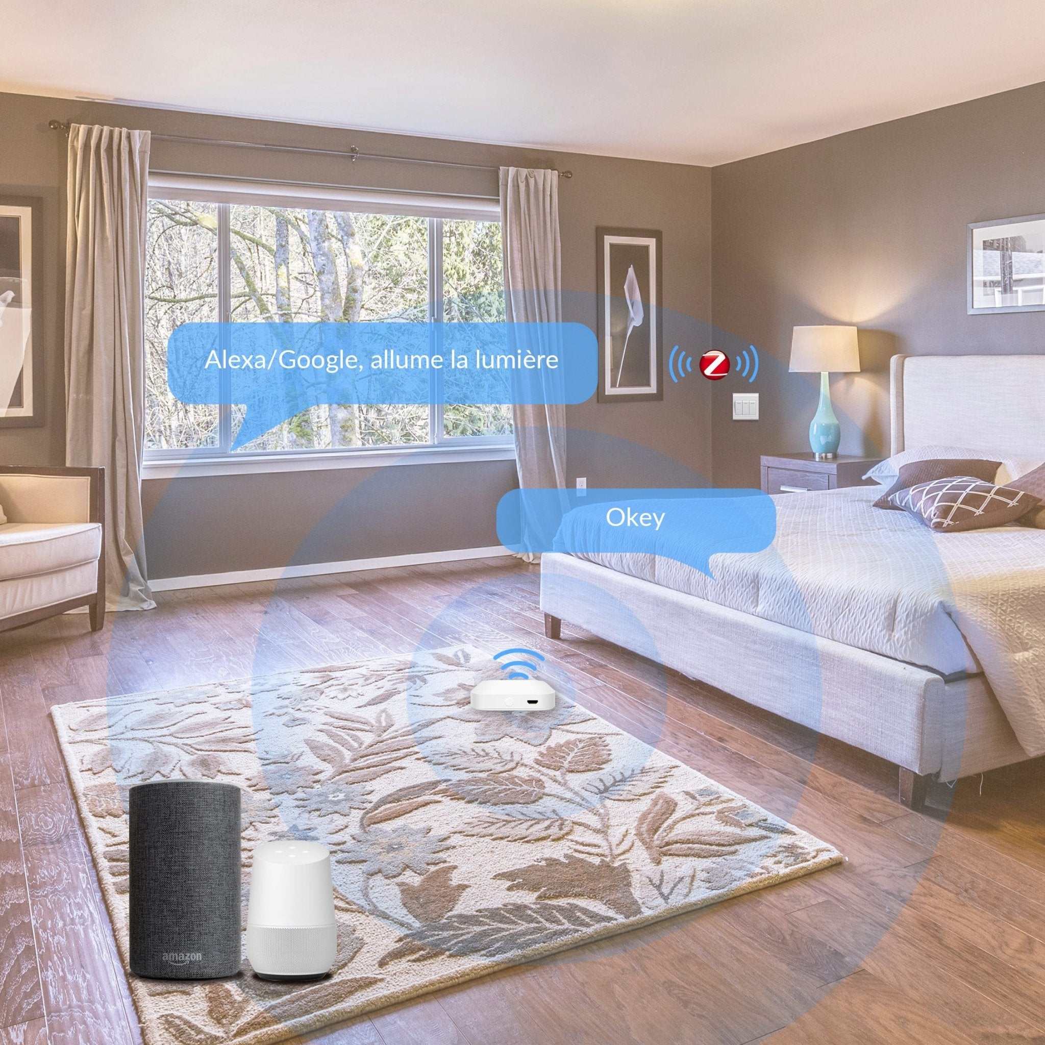 Module Double Variateur Wifi TRIAC - Silumen
