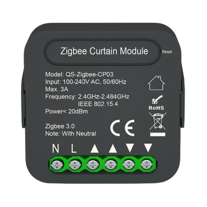 Module Interrupteur pour Volet Roulant Zigbee + passerelle Zigbee - Silumen