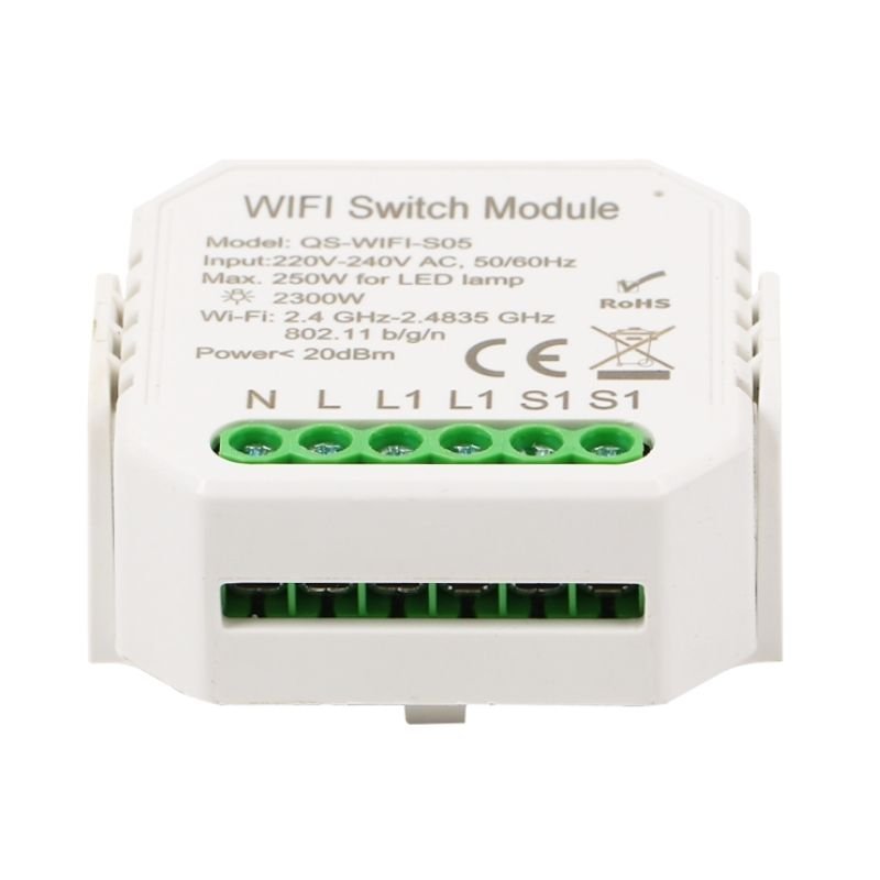 Module Interrupteur wifi avec Wattmètre - Silumen