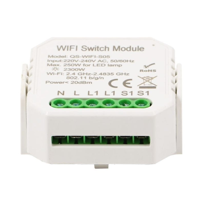 Module Interrupteur wifi avec Wattmètre - Silumen
